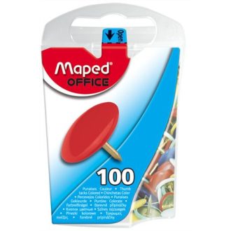 Rajzszeg, 100 db, MAPED, színes