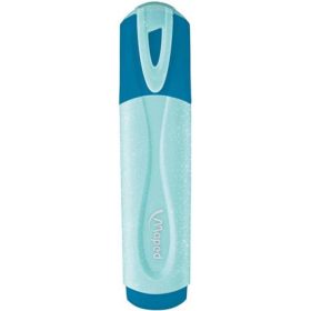   Szövegkiemelő display, 1-5 mm, MAPED Glitter Fluo Peps, kék