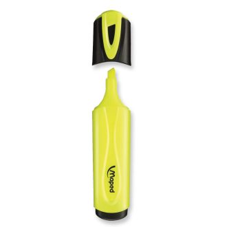 Szövegkiemelő, 1-5 mm, MAPED Fluo Peps Classic, Sárga