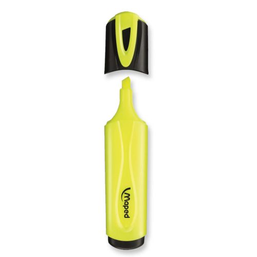 Szövegkiemelő, 1-5 mm, MAPED Fluo Peps Classic, Sárga