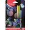 Filctoll készlet, 0,8 mm, kimosható, MAPED  Deepsea Paradise , 12 különböző szín