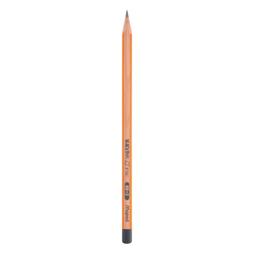 Grafitceruza, HB, háromszögletű, MAPED  Black Peps 