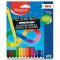 Színes ceruza készlet, háromszögletű, MAPED Color'Peps INFINITY, 12 különböző szín