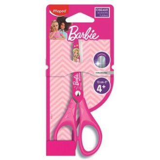 Olló, iskolai, 13 cm, MAPED Barbie