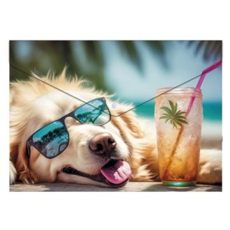   Irattartó tasak, A5 PP, patentos, 180 mikron, PANTA PLAST  Chillout dog 