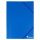 Gumis mappa, 15 mm, PP, A4, VICTORIA OFFICE, kék
