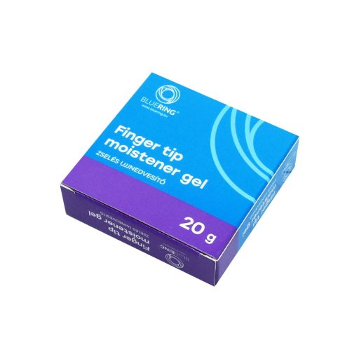 Ujjnedvesítő zselés, 20g, Bluering