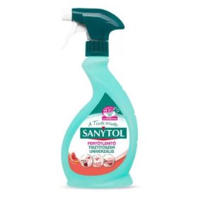   Általános tisztító- és fertőtlenítő spray, 500 ml, SANYTOL, grapefruit