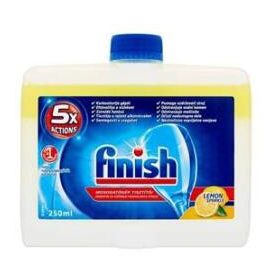 Mosogatógép tisztító, 250 ml, FINISH, citrom