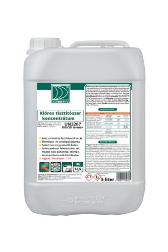 Brilliance Klóros tisztítószer koncentrátum 5 liter