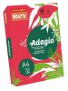 Fénymásolópapír, színes, A4, 80 g, REY Adagio, intenzív piros