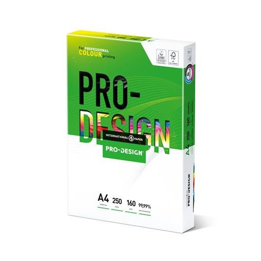 Másolópapír, digitális, A4, 160 g, PRO-DESIGN