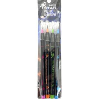 Tolóbetétes grafitceruza 4db-os Star