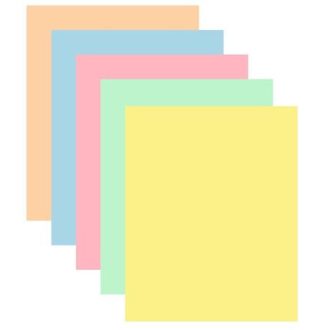   Fénymásolópapír, színes, A4, 80 g, 5x50 lap, XEROX Symphony, pasztell mix