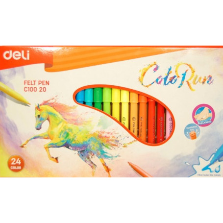 Filctoll 24db-os DELI Color Run