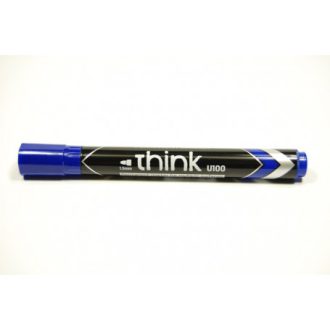 Alkoholos marker, 1,5 mm, kúpos, DELI, U100, kék