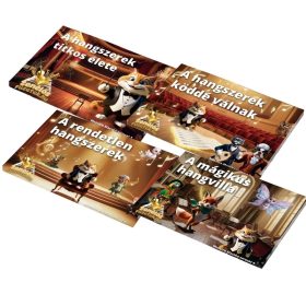 Zenélős Füzetek: AKCIÓS 4-es csomag