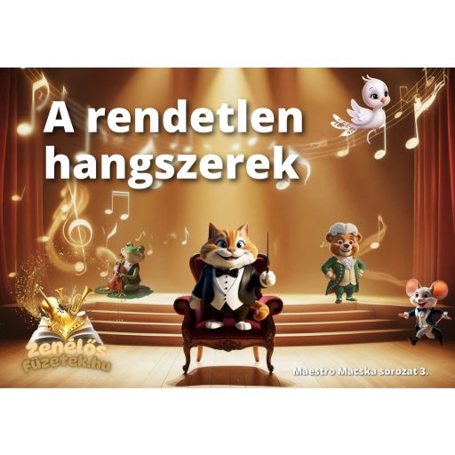 Zenélős Füzetek: AKCIÓS 3-as csomag (zenei korok)