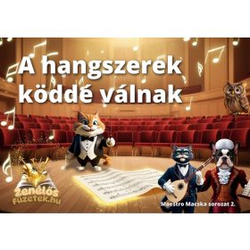   Zenélős Füzetek: A hangszerek köddé válnak - Maestro Macska sorozat 2.