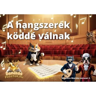   Zenélős Füzetek: A hangszerek köddé válnak - Maestro Macska sorozat 2.