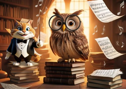 Zenélős Füzetek: A hangszerek köddé válnak - Maestro Macska sorozat 2.