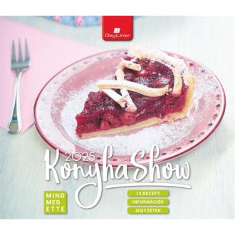 Naptár, asztali, álló, DAYLINER Konyha Show - Mindmegette