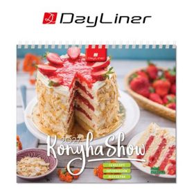   Naptár, asztali, álló, Dayliner "Konyha Show-Mindmegette" 2027