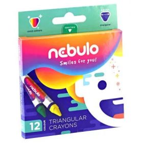 Nebuló Zsírkréta (12 db-os, háromszög)