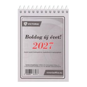 Naptár asztali, 21TA, Victoria (2027)