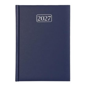   Naptár, tervező, A5, napi, Victoria "Chrono", sötétkék 2027