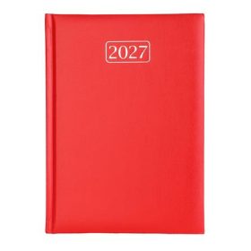   Naptár, tervező, A5, napi, Victoria "Chrono", piros 2027