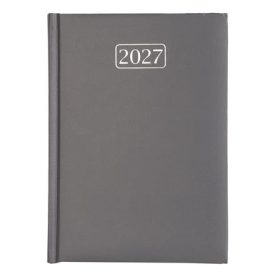   Naptár, tervező, A5, napi, Victoria"Chrono", szürke 2027