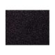 Dekorgumi, csillámos, A4, 2mm, fekete