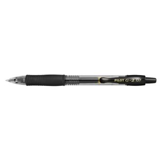 Zseléstoll, 0,32 mm, nyomógombos, PILOT  G-2 , fekete