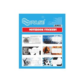 Füzetcímke, 30 db, PULSE,  Boys 