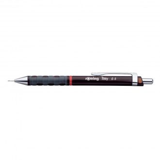 Nyomósirón, 0,5 mm, ROTRING  Tikky T , bordó