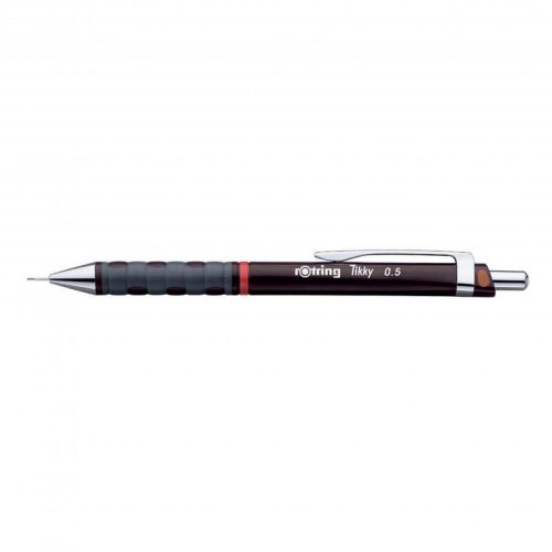 Nyomósirón, 0,5 mm, ROTRING  Tikky T , bordó