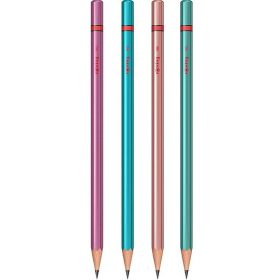   Grafitceruza, HB, hatszögletű, ROTRING  METALLIC, vegyes színek