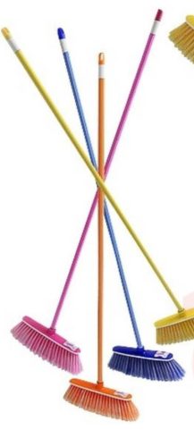 Partvis fej 30cm műanyag 120cm-es fém nyéllel candy SA314