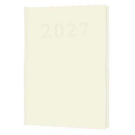 Naptár, tervező, A5,napi, bézs 2027