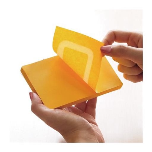 Öntapadó jegyzettömb, 76x76 mm, 100 lap, STICK N, zöld