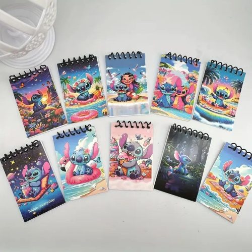 Stitch spirál füzet