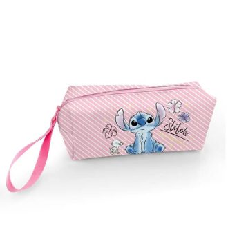 Stitch rózsaszín tolltartó