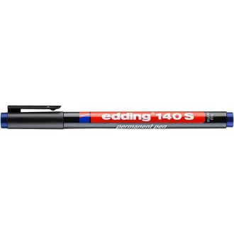 Alkoholos marker, OHP, 0,3 mm, EDDING 140 S, kék