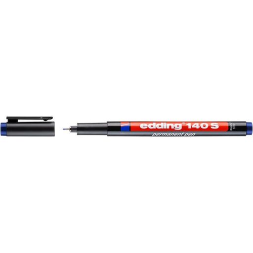 Alkoholos marker, OHP, 0,3 mm, EDDING 140 S, kék