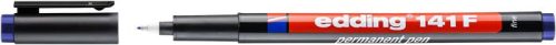 Alkoholos marker, OHP, 0,6 mm, EDDING 141 F, kék