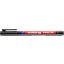 Alkoholos marker, OHP, 1 mm, EDDING 142 M, fekete