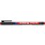 Alkoholos marker, OHP, 1 mm, EDDING 142 M, piros
