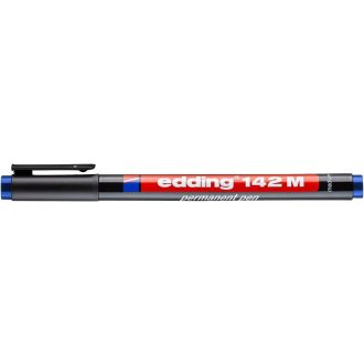 Alkoholos marker, OHP, 1 mm, EDDING 142 M, kék