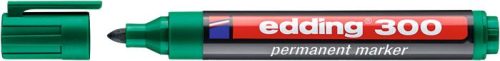 Alkoholos marker, 1,5-3 mm, kúpos, EDDING 300, zöld